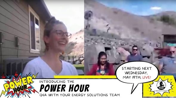 Screen shot of Power Hour side-by-side view with Lacy, Griselda, Sergio, and Scott