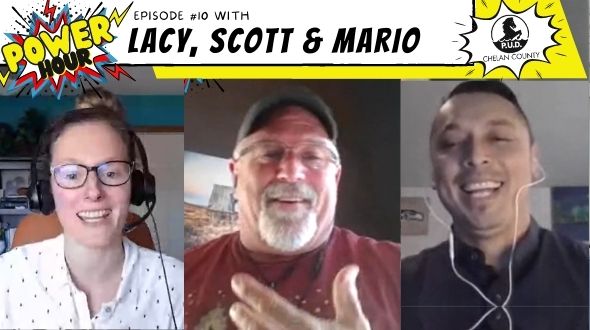 Power Hour #10 screenshot with Lacy, Scott and Mario