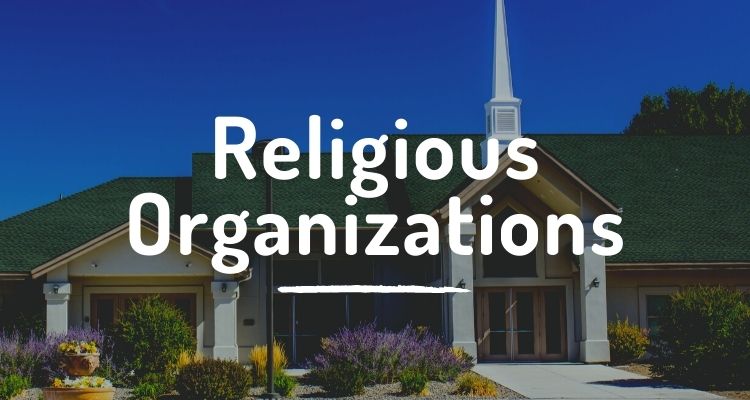 Religious organizations and houses of worship
